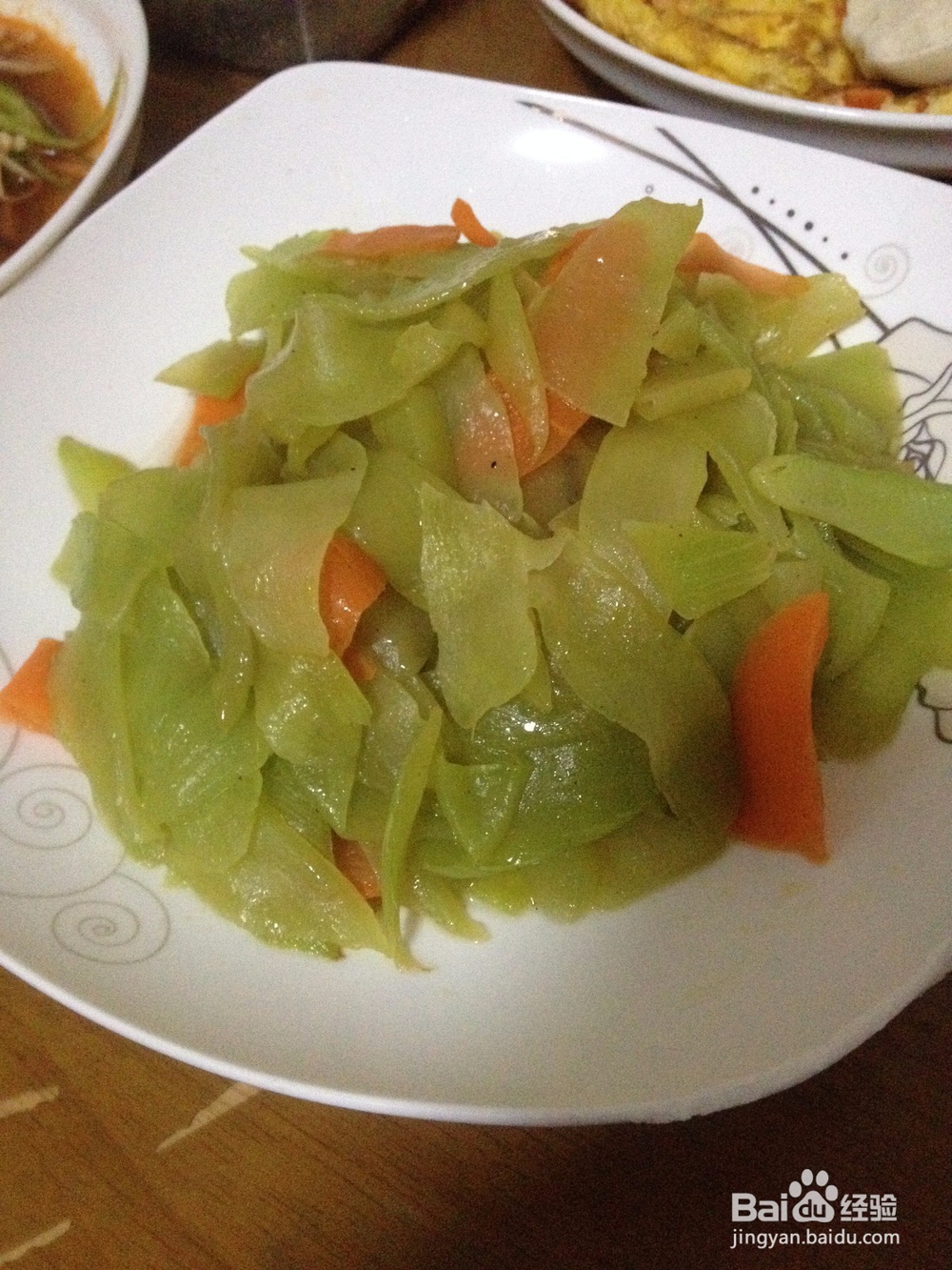 快手素炒莴苣的做法