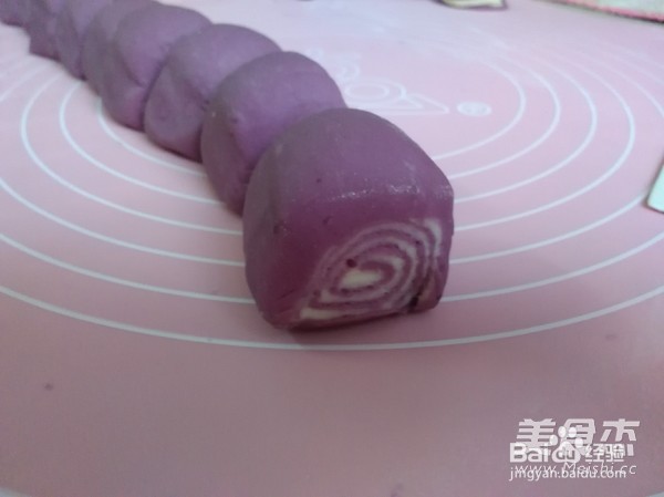 螺旋紫薯包的做法