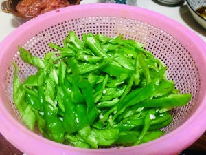 家常菜青椒肉丝