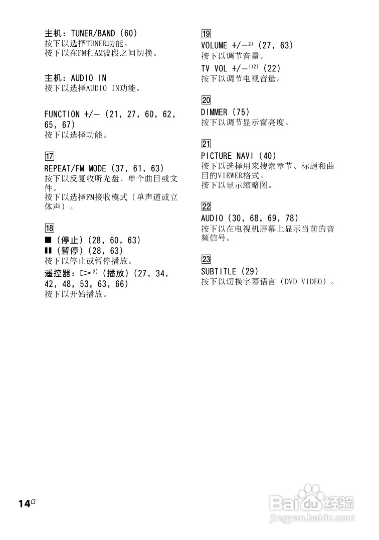 索尼CMT-DH30迷你组合音响使用说明书:[7]