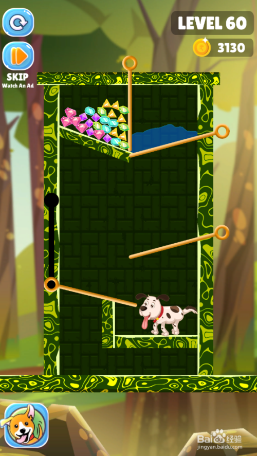怎样通关Help The Doggy的LEVEL 60