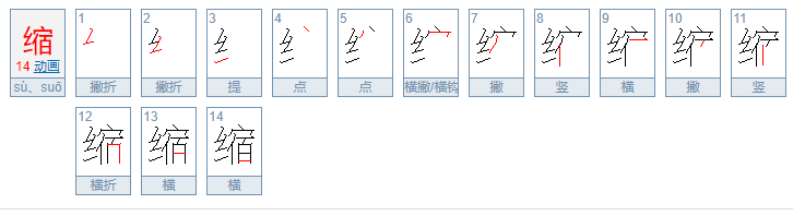 热胀冷缩一共有多少笔画