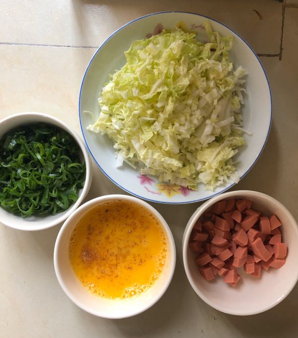 健康美味鸡蛋面