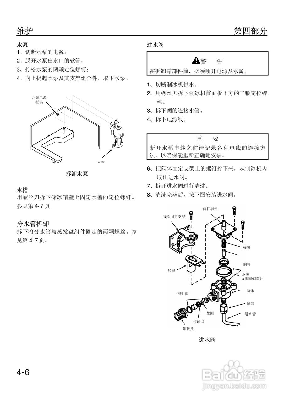 万利多QM30AE型制冰机使用说明书:[3]