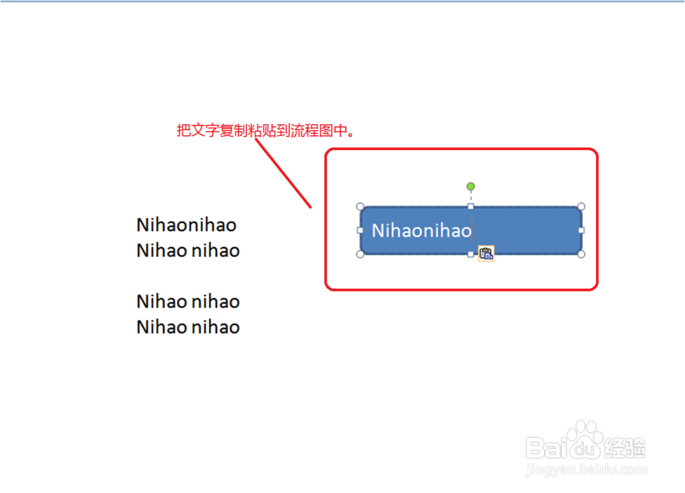 在2007ppt中，怎样把文字变成smart（流程图）？