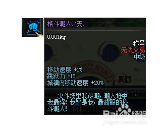 DNF格斗潮人解析