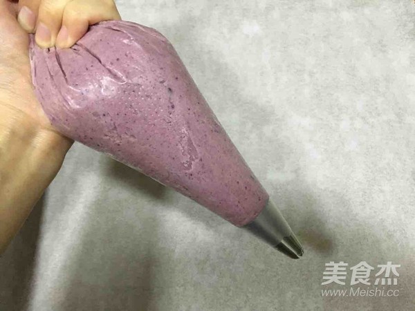 紫薯曲奇的做法