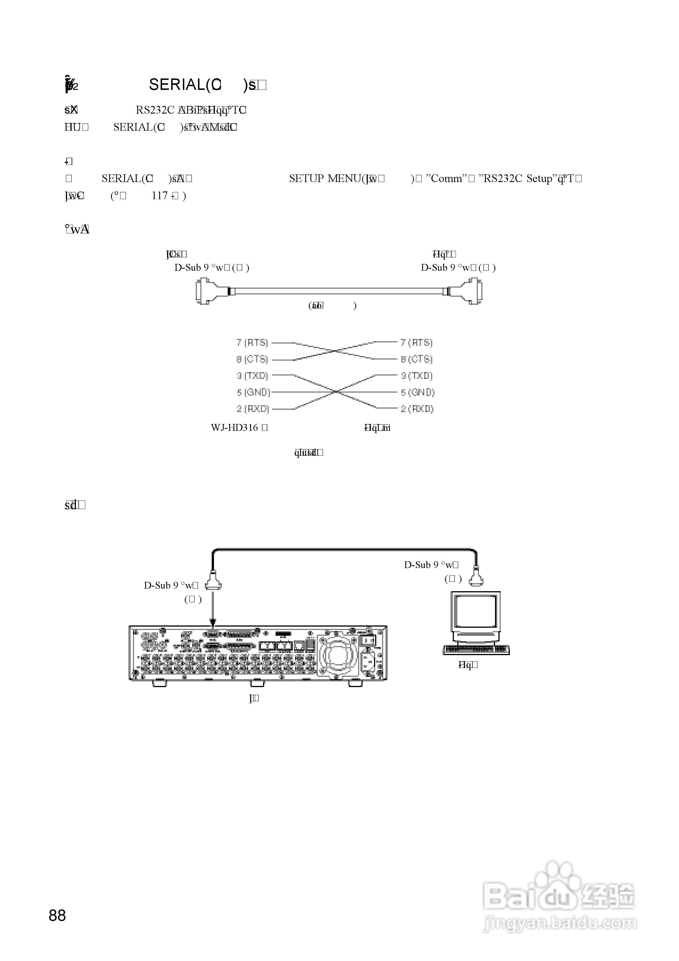 Panasonic 数位光碟记录器WJ-HD316操作手册:[9]