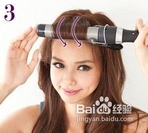 打造洋娃娃般梦幻卷发编发