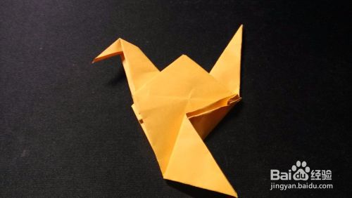 如何用纸折叠公鸡