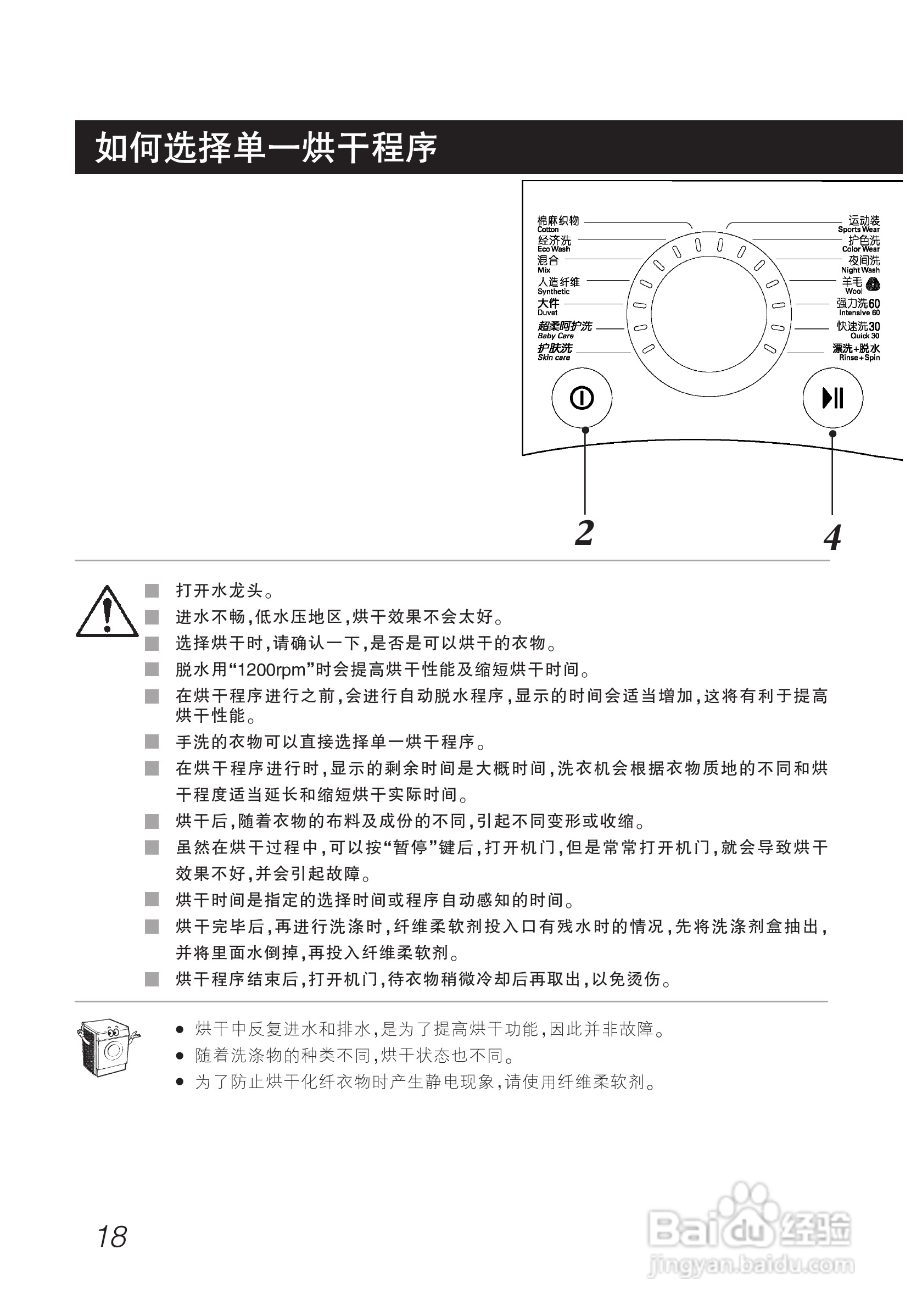 LG WD-A12345D洗衣机使用说明书:[2]