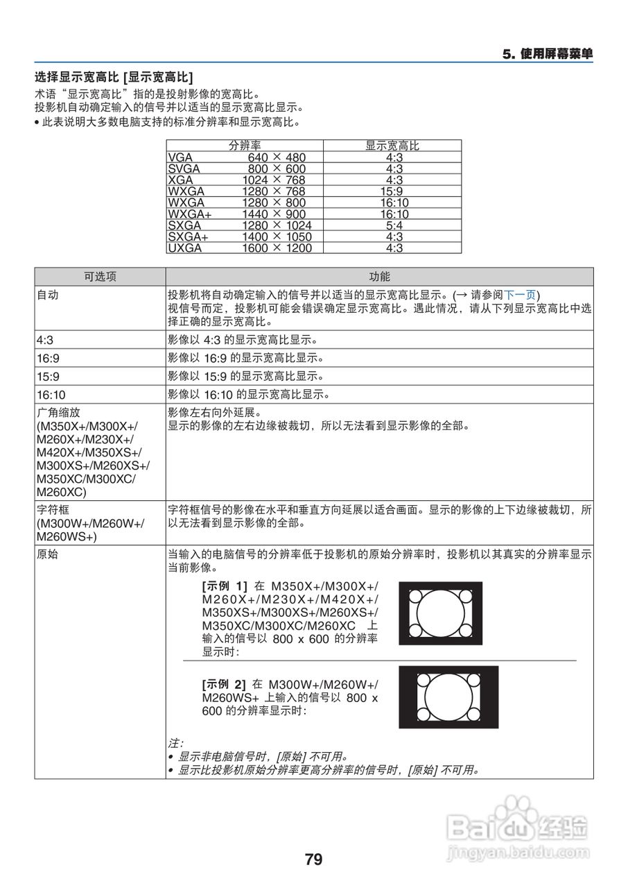 NEC NP-M350XC投影机使用说明书:[9]