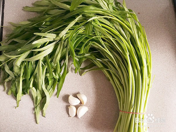 特色新法爆炒通菜