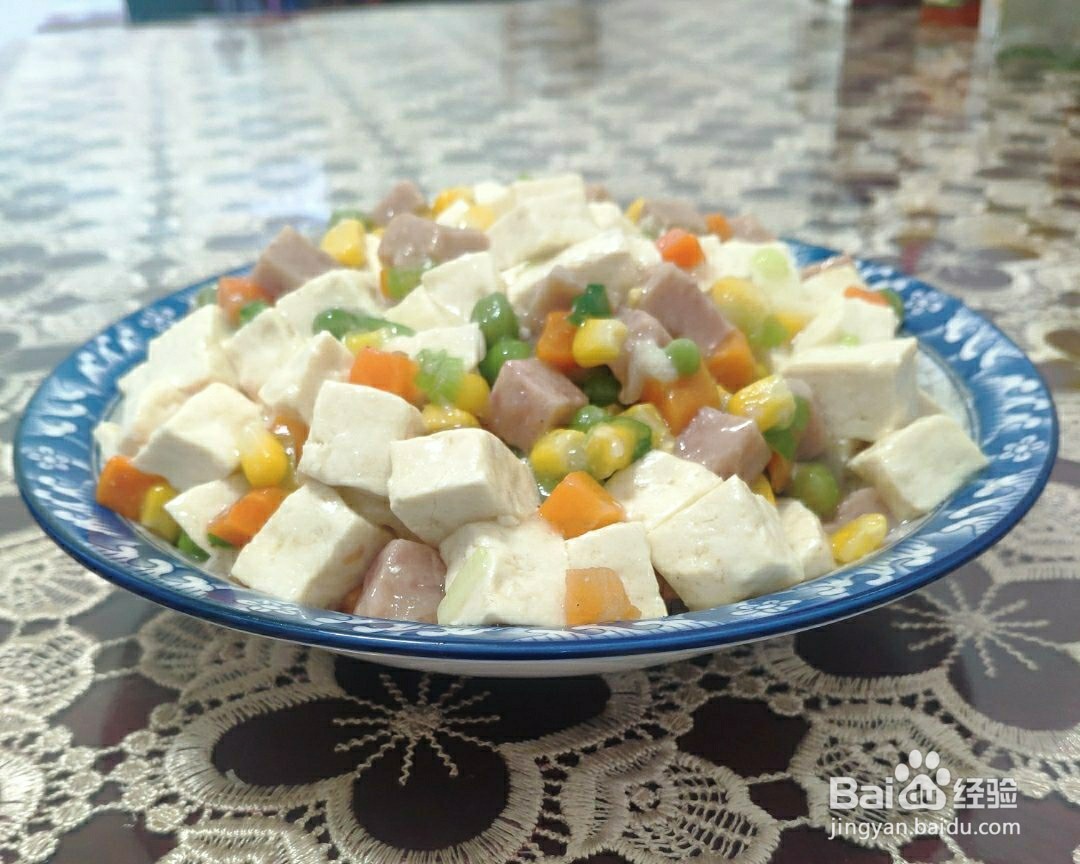 如何制作什锦豆腐?