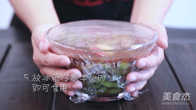 清口毛豆的做法