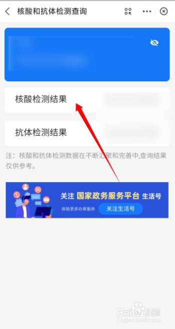 支付宝在哪里查看核算检测结果