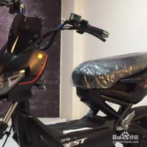 电动车后撑怎么放下来
