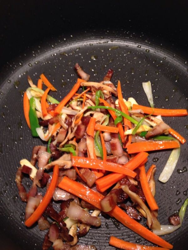 温州油菜炒年糕