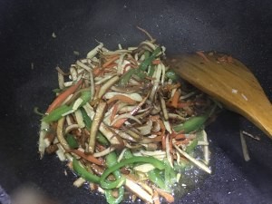 冬笋小炒-色香味，素食主义