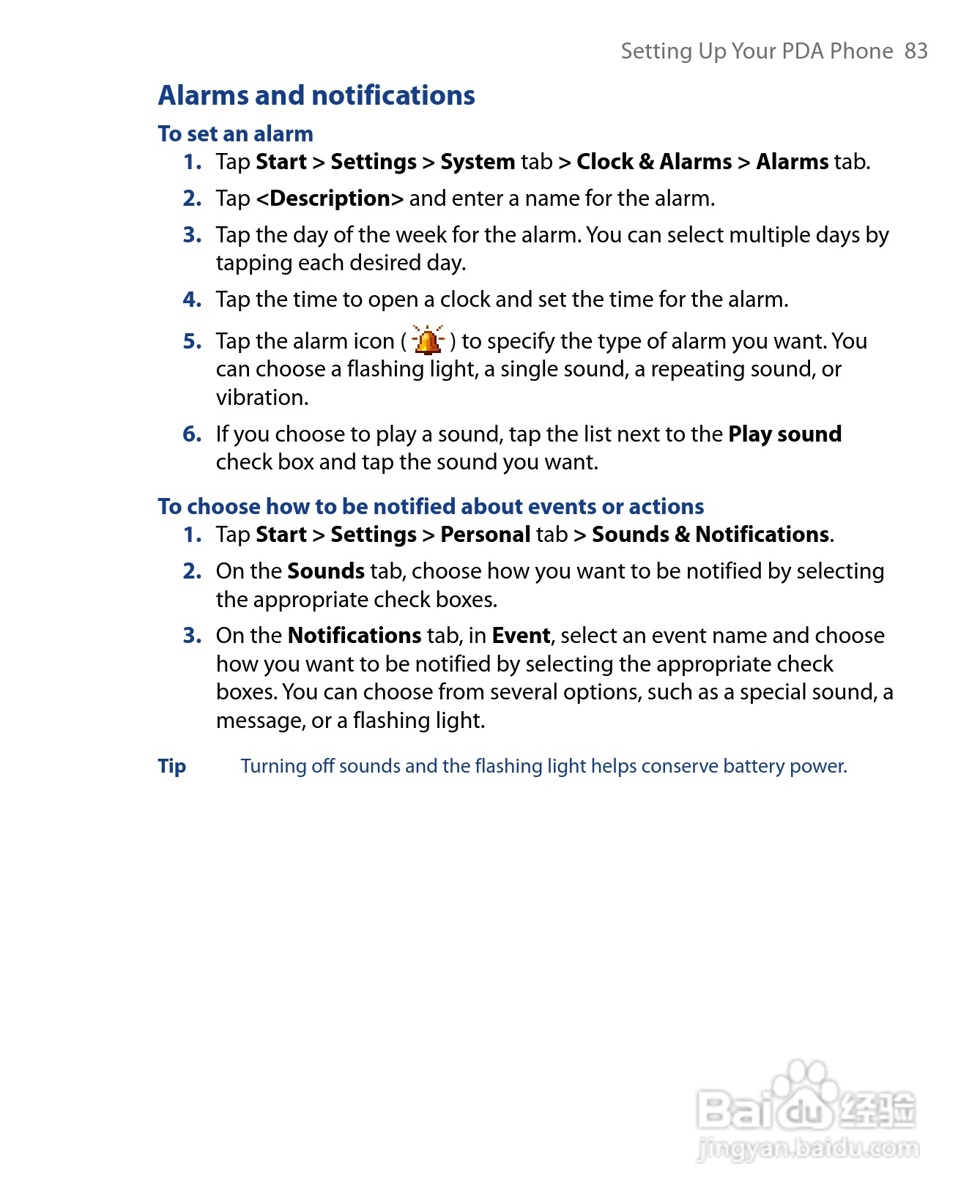 HTC P6500手机说明书:[9]
