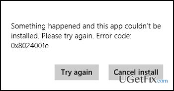 如何修复Windows Store错误代码0x80073DOA？