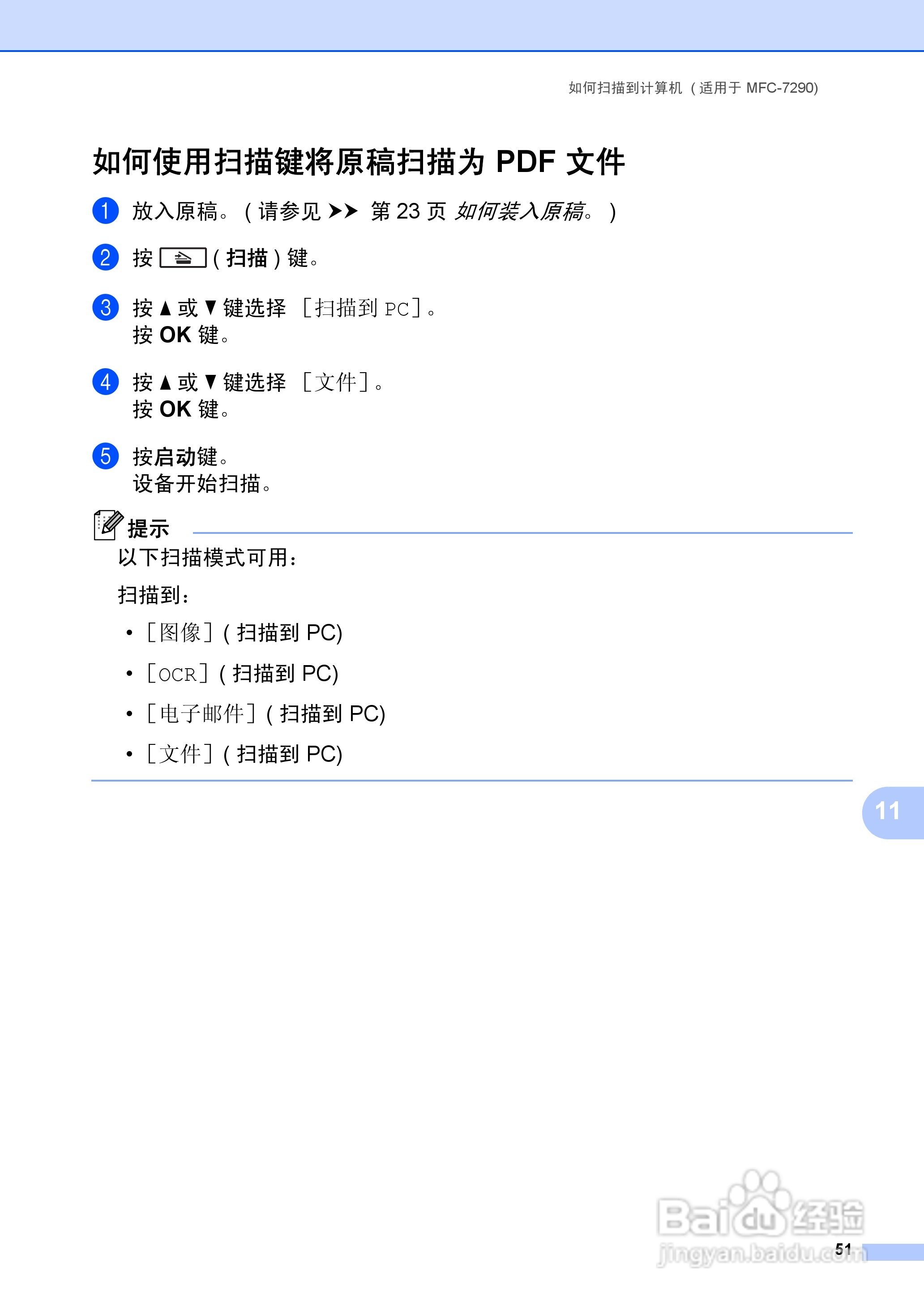 兄弟FAX2990一体机说明书:[7]