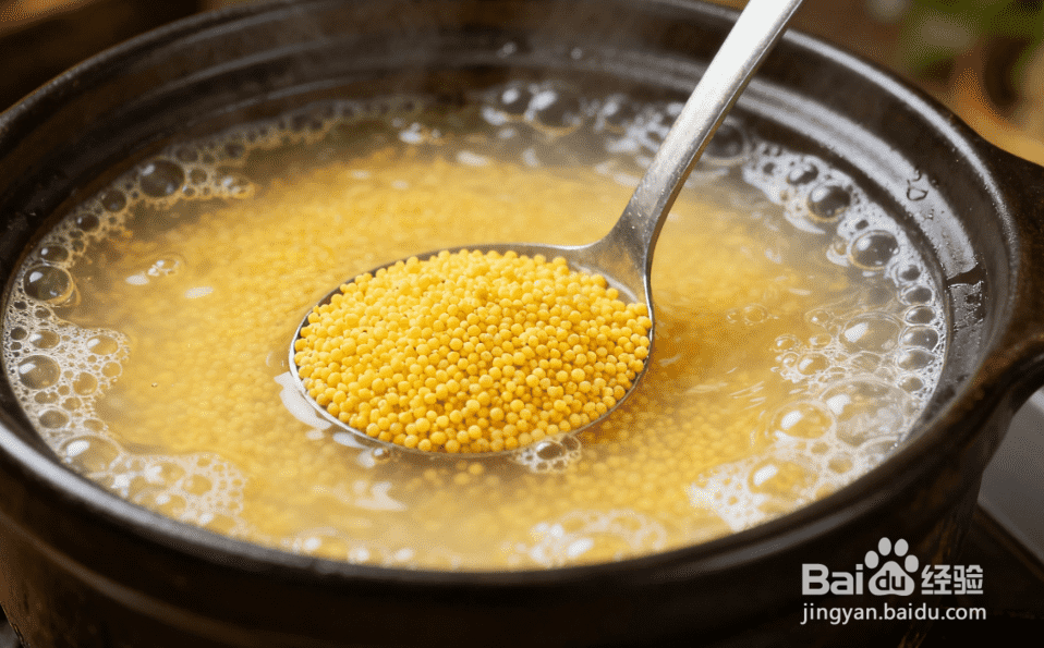 红枣小米粥怎么煮?浓稠养胃,小米不沉底