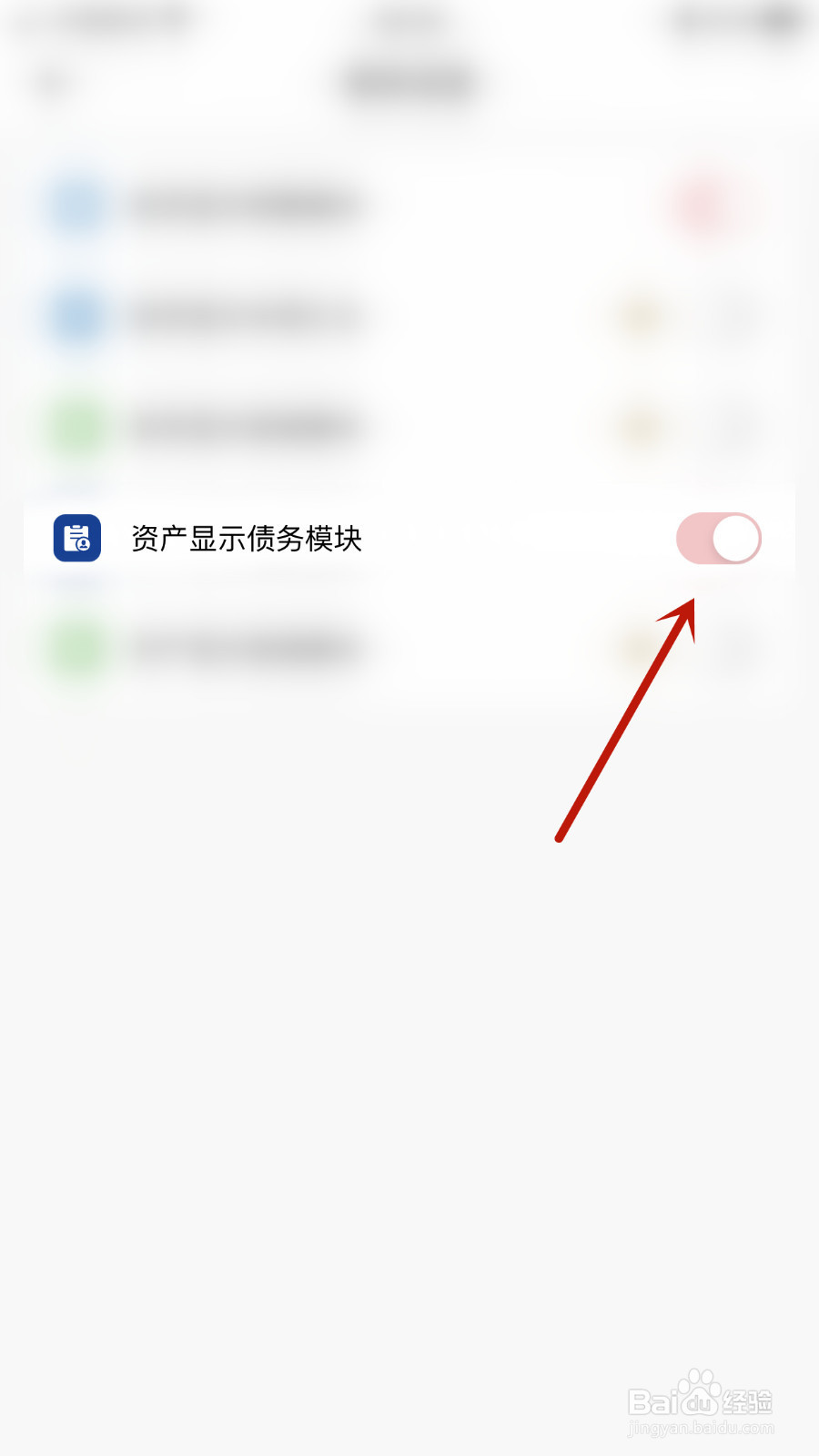 如何启用萌猪记账资产显示债务模块