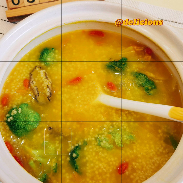 鲍鱼金汤小米粥