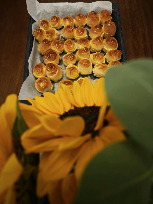 蜂蜜脆底小面包