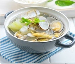 美味的双贝煲冬瓜详细制作过程