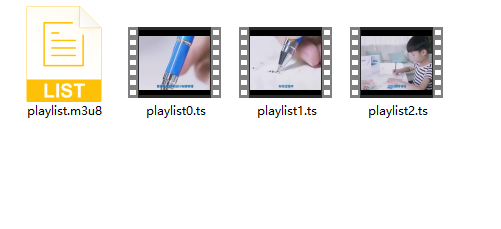 不用软件把视频切片的方法