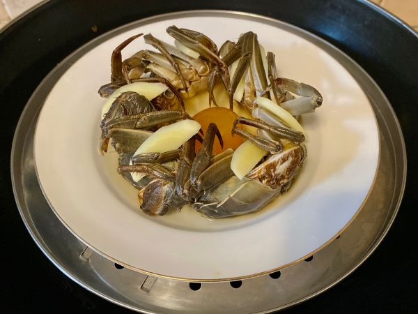 大闸蟹的别样蒸法