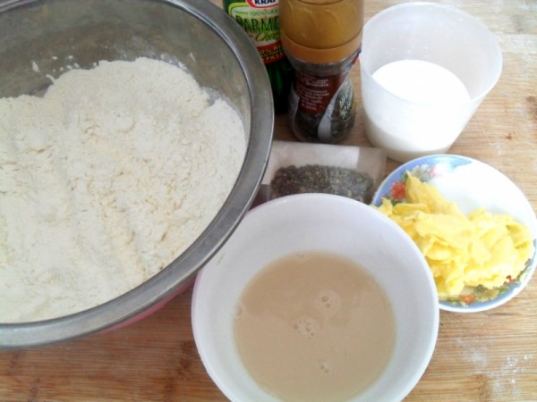 方形培根香菇披萨