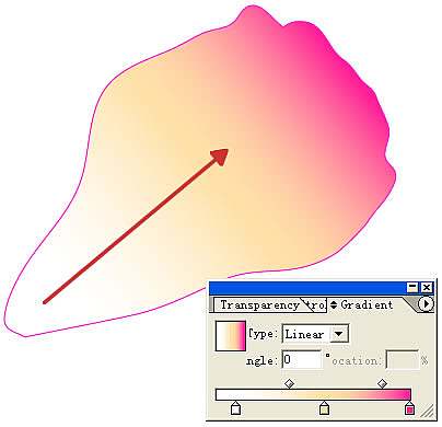 设计教程:用网格工具绘制花瓣