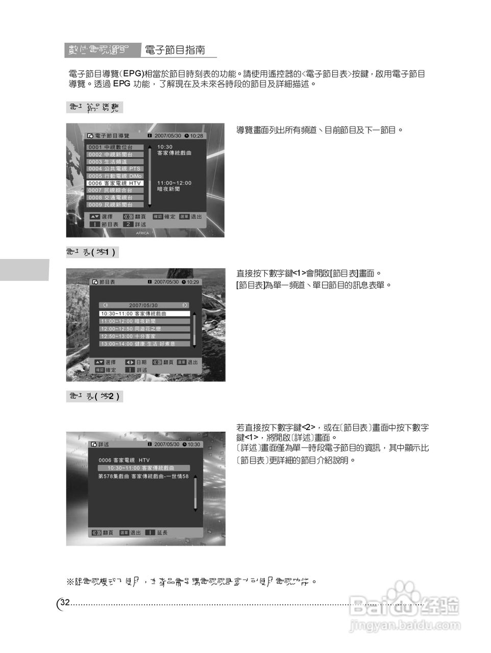 奇美多媒体液晶显示器TL-42W6050D型使用说明书:[4]