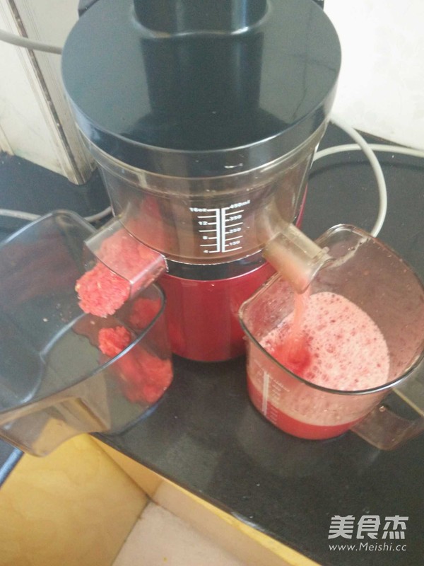 西瓜汁的家常做法
