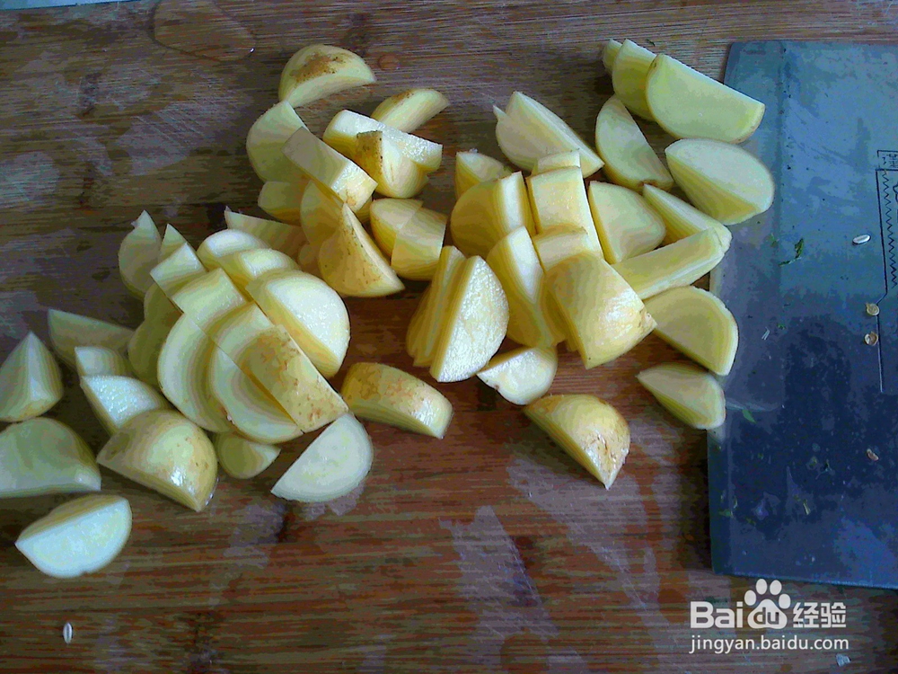 #美食#老年人怎样做好大白菜段焖土豆的备料