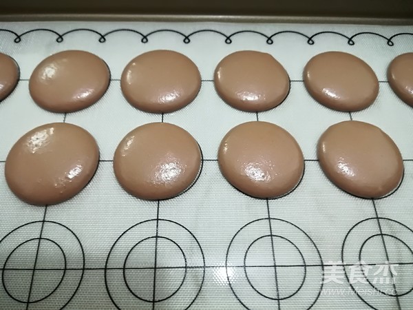 可可马卡龙的做法