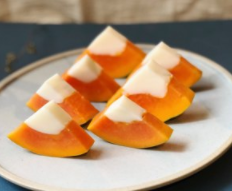 木瓜奶冻的做法