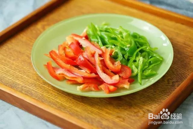 青椒炒肉丝的做法