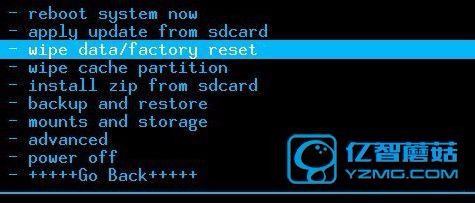 华为g7 flus 如何恢复出厂设置