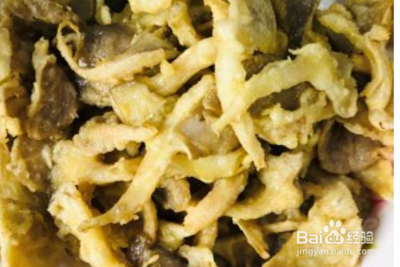 椒盐蘑菇-超好吃的下酒菜