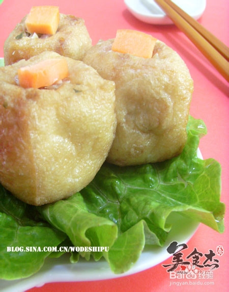 油豆腐咸菜团子的做法