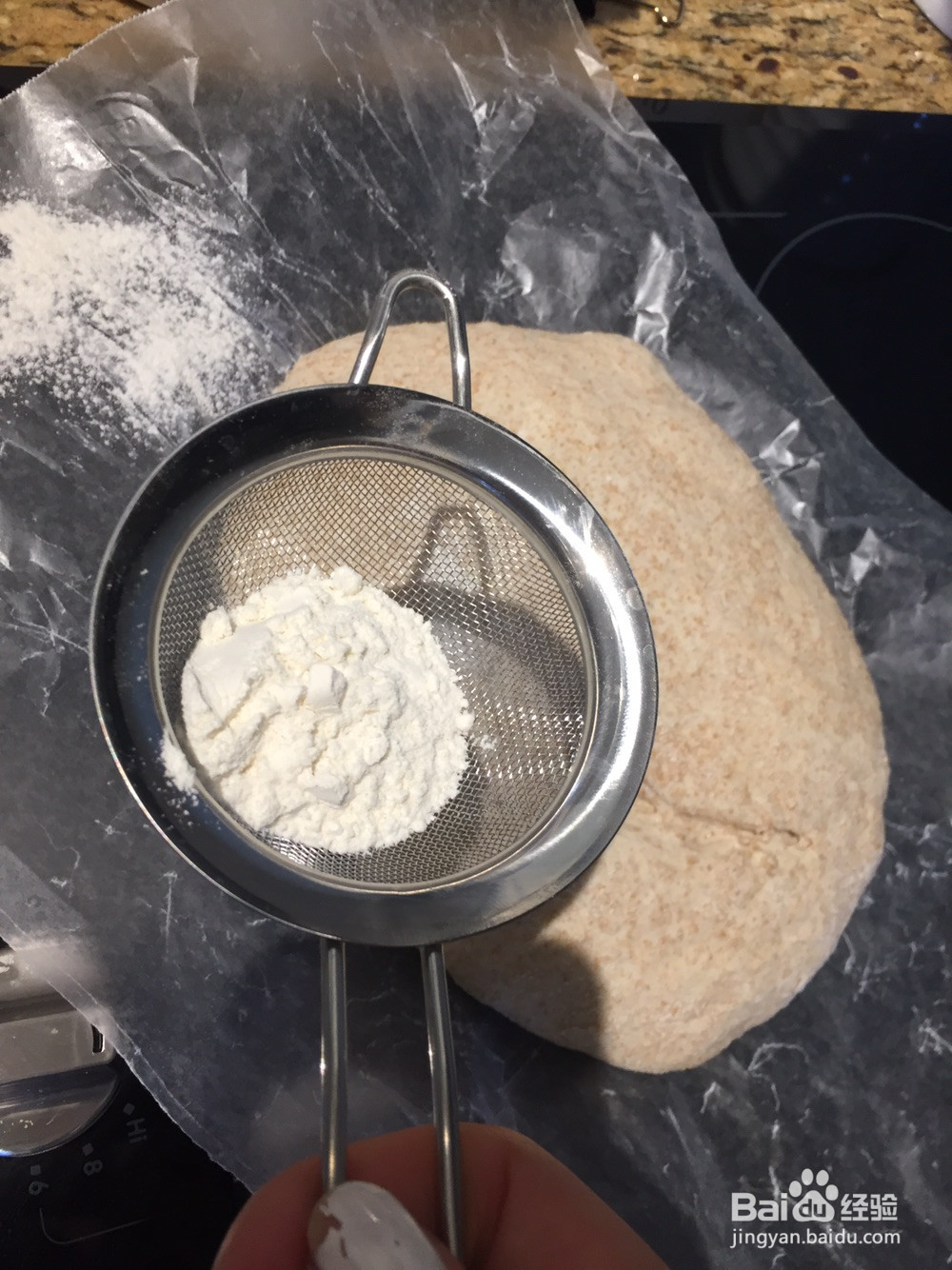 一朵全麦面包的做法