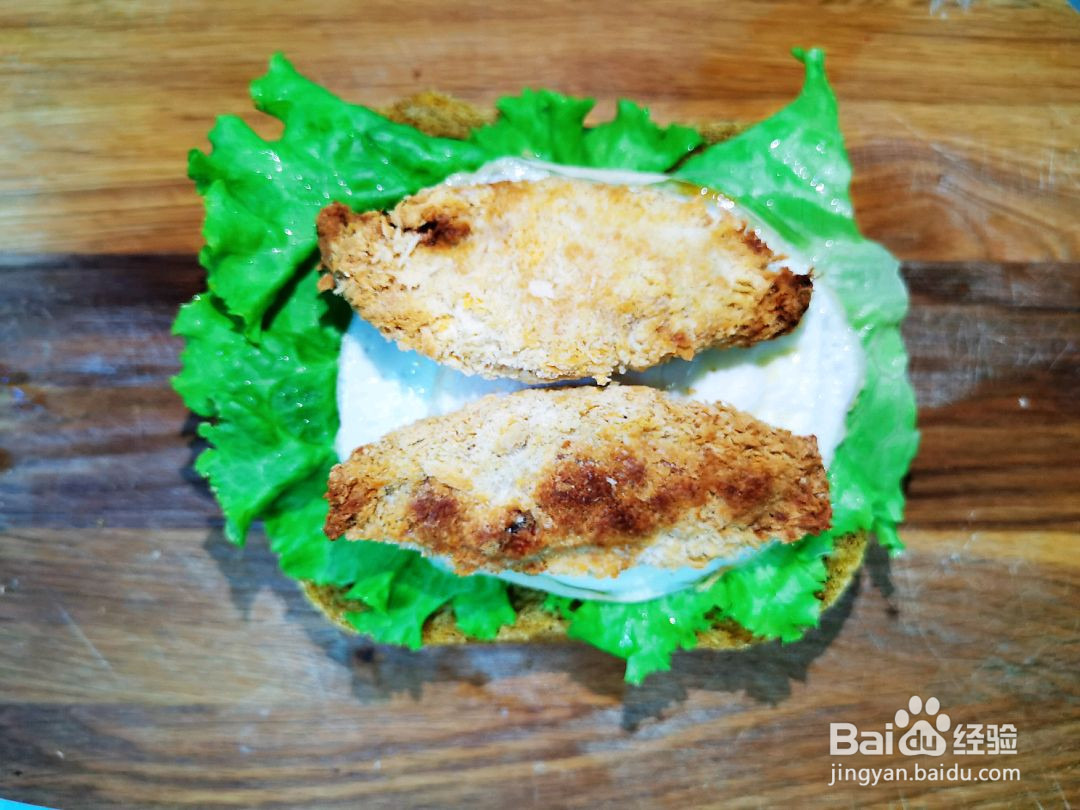 香脆鳕鱼三明治的做法