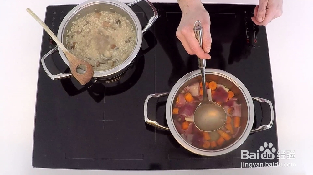 家常做法的意大利牛肝菌烩饭