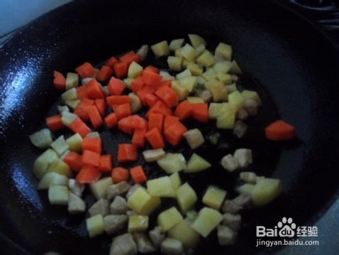 香炒四丁的制作方法