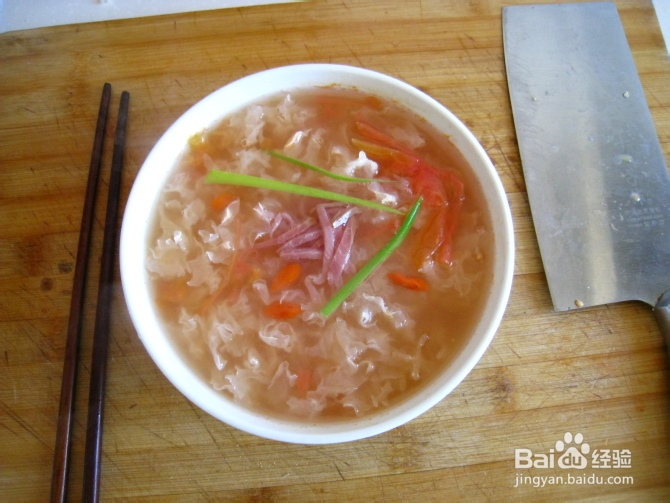 清淡银耳汤【绝对原创】