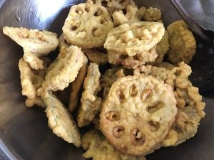 教你制作美味的椒盐藕片